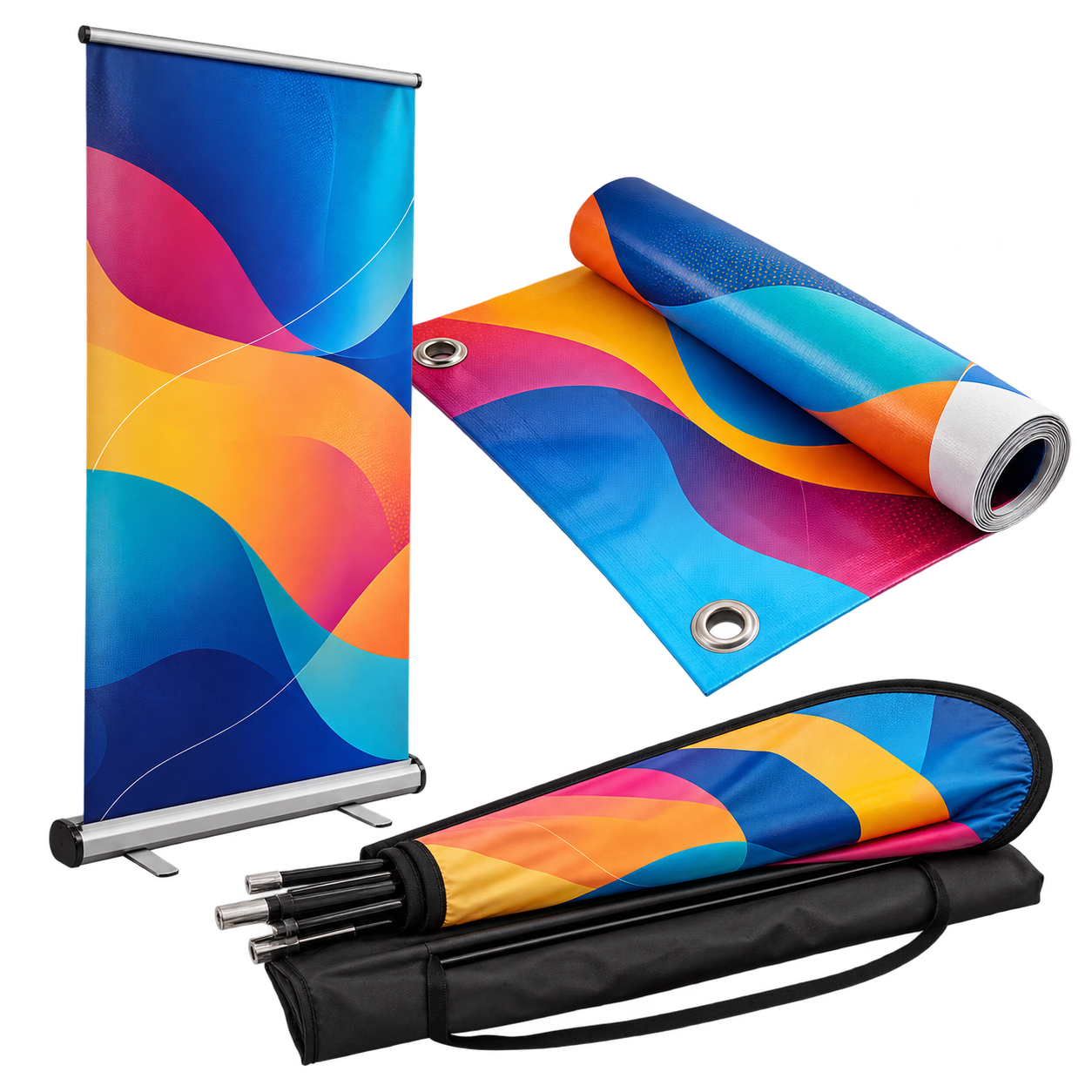 Banner, lona e windbanner personalizados